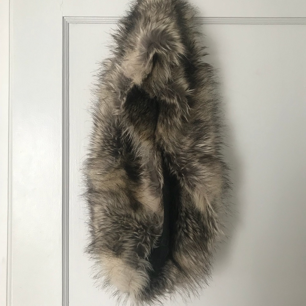 Faux Fur Infinity Scarf